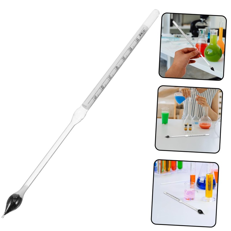 Gatuida Professional Salt Hydrometer Accurate Salt Content Measurement for Aquariums