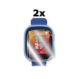 IPG for XPLORA X6 Play - Watch Phone for Children Hydrogel Screen Protector (2 Units) Invisible HD Clear Film Anti Scratch Guard-Smooth/Self-Healing/Bubble Free for X6 Play