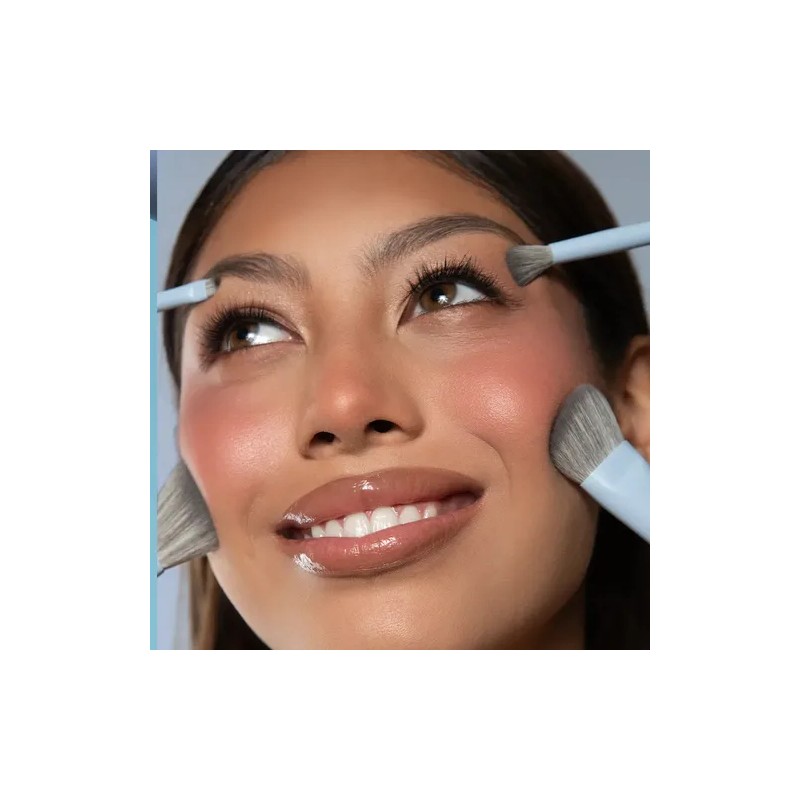 Mar Cosmetics Set 4 Brochas 2 En 1 Celeste