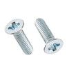 RADSO® M8 Pozi Countersunk Machine Screws Bright Zinc Plated BZP