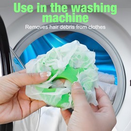 Pack of 8 Pet Hair Remover Washing Machine, Laundry Hair Catcher Dog Hair Cat Hair Remover, Pet Hair Reusable Hair Remover