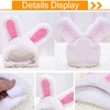 Funmo Pack of 2 Pet Rabbit Ear Hat Cat Dog