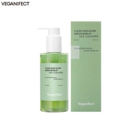 VEGANIFECT Clean And Glow Green Barley Gel Cleanser 205ml