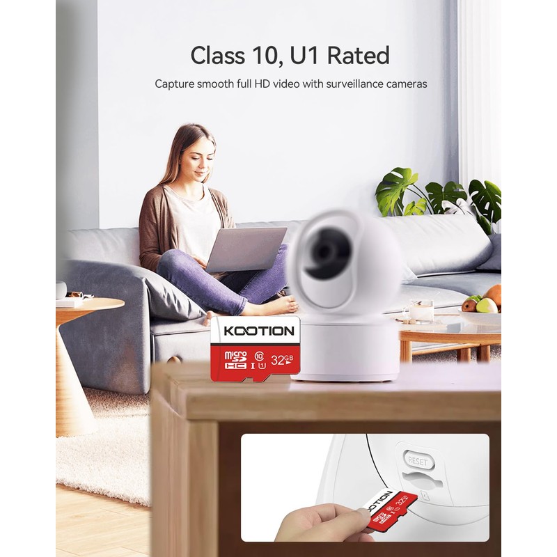 KOOTION 5 X 32 GB Micro SD Card Class 10
