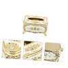 Minkissy European Style Tissue Box Home Napkin Holder for Car