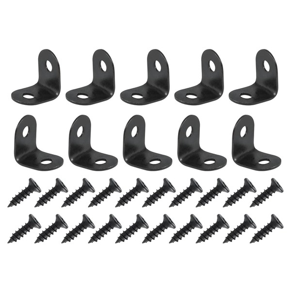 DTGN 0.47"x0.47"x0.35"(LxWxH) L Bracket Corner Braces -60Pack- Good for Mending
