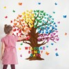 128 Pcs Butterfly Tree Bulletin Board Decorations Spring Classroom Bulletin