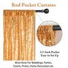 Sparkle Backdrop Curtain Gold 2 Panels Set Sequin Photo Backdrop