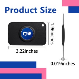 LAIDOLAILA 3 Pack Medallion Card Holder for Princess Cruise – Cruise Ship Essentials for Lanyard, Purse or Wallet, Durable Silicone Cruise Accessory (Fits 2025 2026 Medallion)