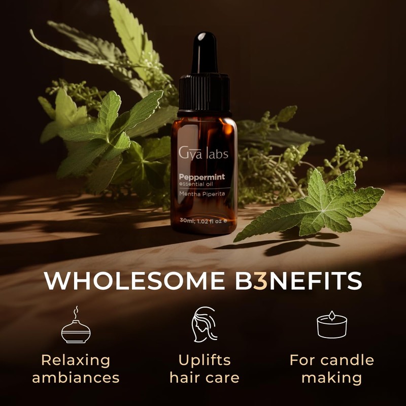 Gya Labs Peppermint Essential Oil - 1.02 Fl Oz -