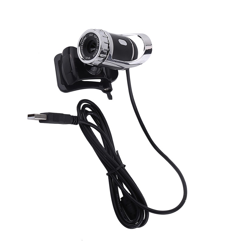12M Pixels Clip on Webcam Web Camera HD 360° Rotating