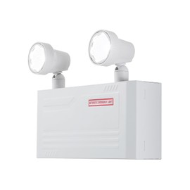 TANLUX Steel Housing Emergency Lights with Remote Capabilities, Battery Pack, Commercial Battery Unit Emergency Lights with 2 by 2 watts Head, Up to 4 Hours Emergency Duration Time