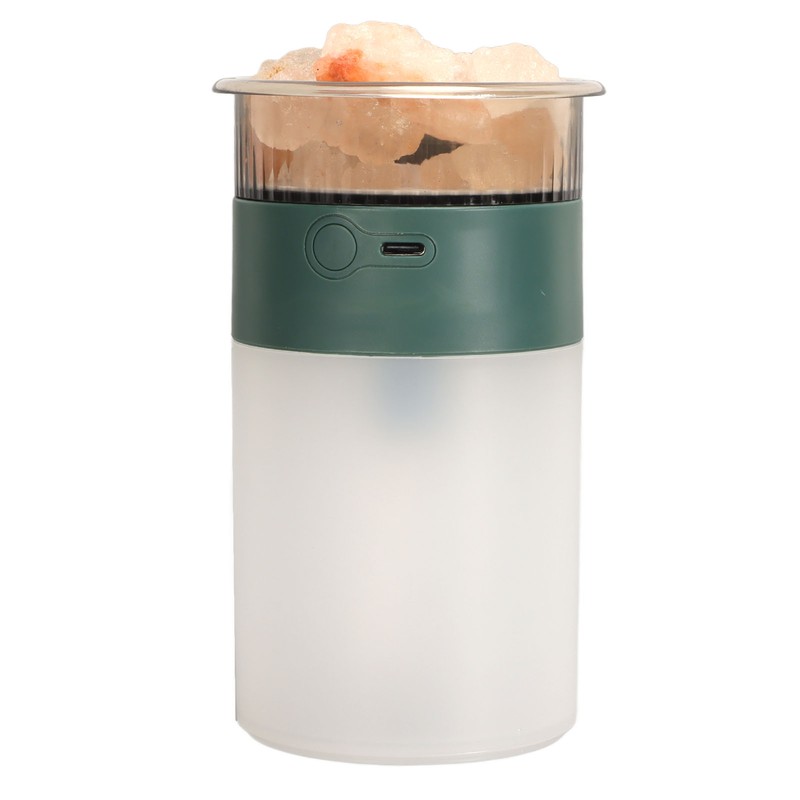 Rock Humidifier Fine Mist Colorful LED Lights Plug and Play