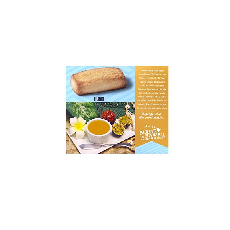 Diamond Bakery Lilikoi Hawaiian Shortbread Cookies