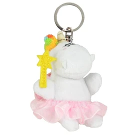Pummel & Friends Plush Keyring (7 cm) - Pummelfee, multicoloured, Keyring