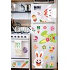 361PCS Easter Bunny Window Cling Decorations - Egg Hunt Games
