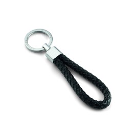 Philippi 'SERGIO' Keychains Leather Braided Nickel Polished