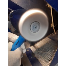 Luxor Blue Polishing Paste for All Non-Ferrous Metals, Aluminium, Zamak, Brass, Tin, Titanium, Chrome Diameter 30 x 80 mm