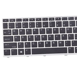 TLBTEK Keyboard Replacement Compatible with HP ProBook 450 G5 455 G5 470 G5 650 G4 650 G5 Series Laptop L00739-001 L09593-001 L01028-001 L01027-001 925741-001