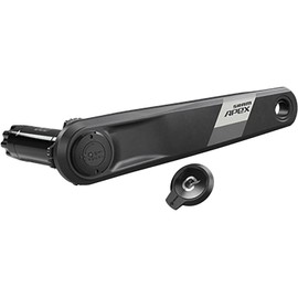 SRAM Apex AXS Wide Left Crank Arm and Power Meter Spindle Assembly - 165mm, 12-Speed, Dub Spindle Interface, Black, D1