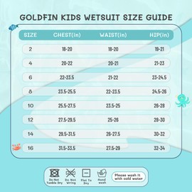 Goldfin Kids Wetsuit, 3mm Shorty Wetsuits for Boys Girls Neoprene Wet Suits Keep Warm in Cold Water Surfing Swimming Snorkeling Diving