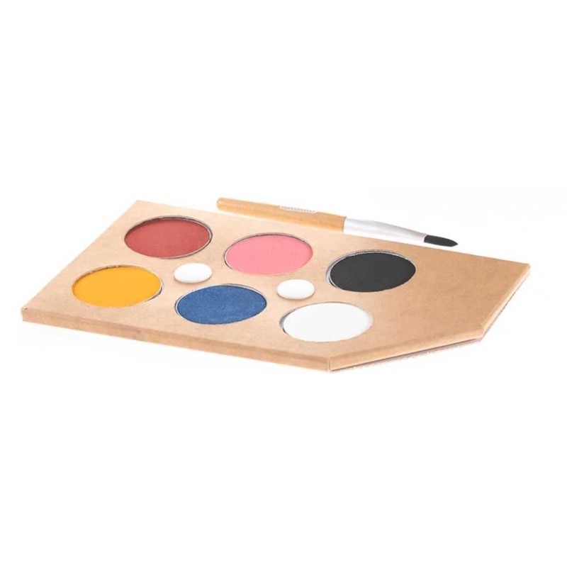 NAMAKI Organic Make-Up Set, 6 Colours, Rainbow, Natural Cosmetics