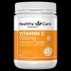 Healthy Care Vitamin C 500mg Chewable Tablet 500 Tablets