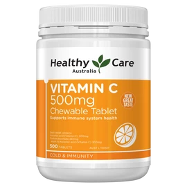 Healthy Care Vitamin C 500mg Chewable Tablet 500 Tablets