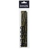 GOSEN Overgrip Japanese Pattern "Grass" Black x Gold B816BKG