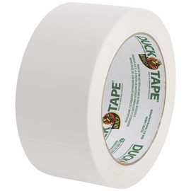 Duck Tape Solid Colours White. Repair, craft, personalise, decorate and educate - 48mm X 18.2m