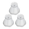 3Pcs Modern Lamp Shades E14 Candle Chandelier Lampshade Clip On