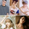 Ggpyyon Blue Light Filter Glasses Women Men Retro Round Glasses
