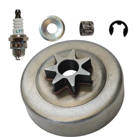 JoJoPar Clutch Drum Sprocket kit .325 7T Compatible with STIHL MS170 MS180 MS210 MS230 MS250 MS231 MS251 MS231C MS250C MS251C 021 023 023C 025 Chainsaw Replacement Parts 1143 640 2002