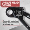 iCrimp Angle Head F1807 PEX Pipe Crimping Tool for Copper