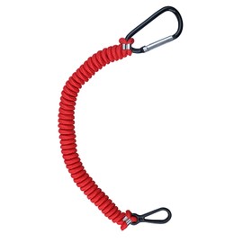 8M0092850 Boat Safety Kill Stop Switch Connector Lanyard Cord Compatible with Mercruiser Marine - Replacement for 15920Q54 823037A09 Emergency Stop Switch Red Metal Buckle