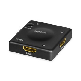 LogiLink HDMI Switch 3x1 Port 1080p/60Hz Mini