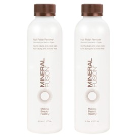 Mineral Fusion Nail Polish Remover, 6 fl oz, 2 count