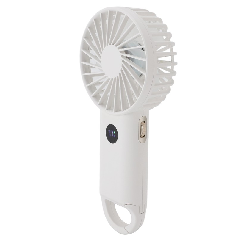 Handheld Fan Multifunction 100 Levels Stepless Speed Intelligent Digital Display