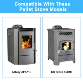 Adviace 80709 Convection Blower for US Stove 5501S KP60-XH, Ashley AP5710 5710 AP5501S AP60, King KP60 Pellet Stoves, Room Blower for US Stove Ashley Pellet Stoves