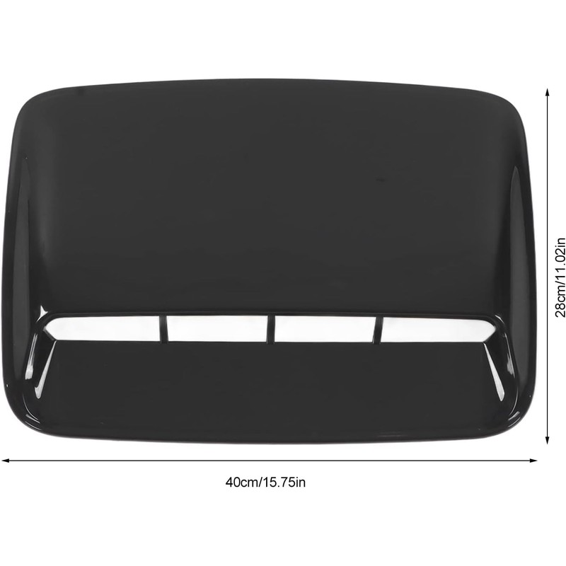 Car Hood Air Flow Vent Decorative Kit Modification Hood Scoop