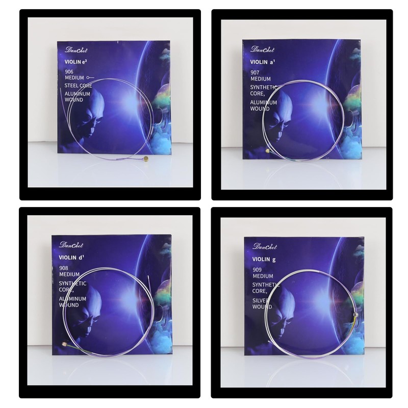 Danchet Violin Strings 4/4 Full Set Professional Performance Grade, Ball
