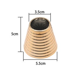 12PCS Plastic With Teeth Circle Cuff Ponytail Cover Punk Hair Rings Ponytail Holder Hair Clips Hair Headwear for Lady Women