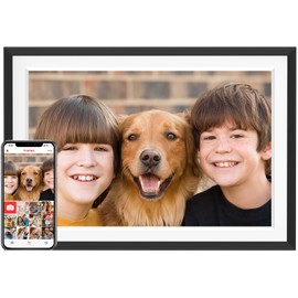 Frameo 10.1" WiFi Digital Picture Frame with 32GB Memory, 1280 x 800 IPS HD Touch Screen Electronic Photo Frame, Auto-Rotate, Slideshow, Wall Mountable, Share Photos/Video Remotely Anywhere