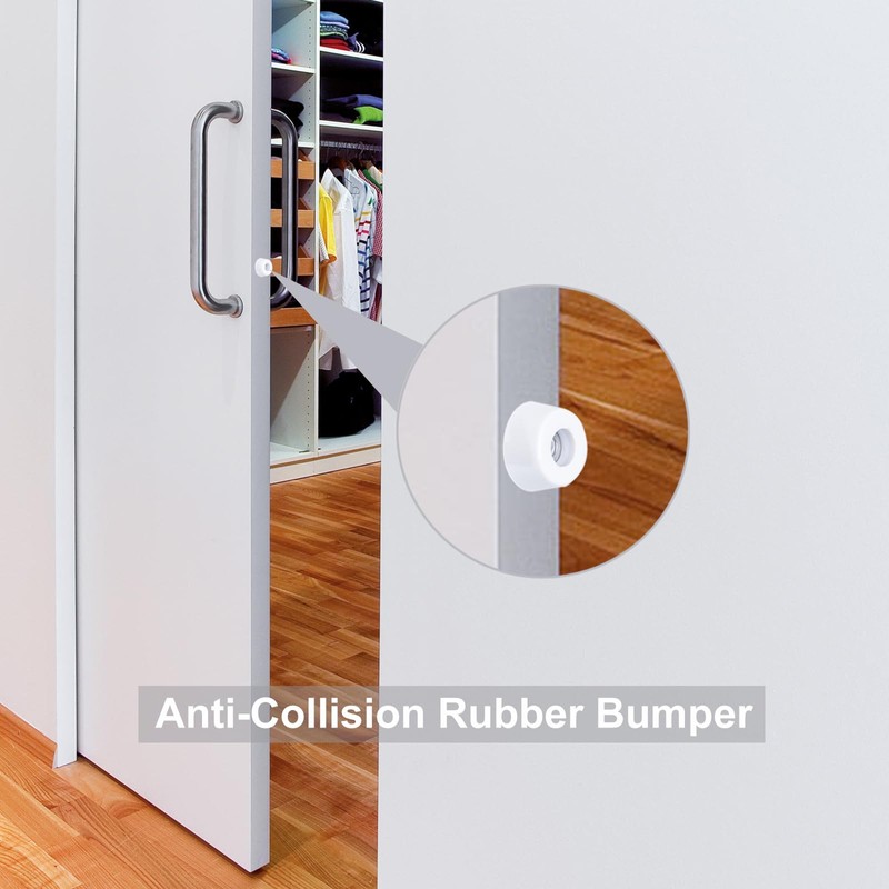 Sliding Pocket Door Hardware Top Hanger Rollers Wheels Assembly Fit
