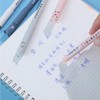 Fiction Erasable Pens Black Blue Gel Rollerball Pen Refill Set