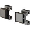Stone Harbor Hardware Flat Track Stop Set for Sliding Doors,