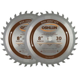 Oshlun SBJ-0830 8-Inch Box and Finger Joint Set