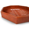 RNK Gaming Farkle Luxury Edition Brown PU Leather Dice Tray