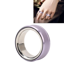 BusoTh Health Tracking Ring, Step Counting, Sleep Monitoring, Temperature Measurement, Waterproof Smart Ring for Daily Life (20), Purple, BusoTh2nvhip4sgf-12