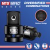 MTO 8-Piece Impact Socket Adapter & Reducer Set, 1/4", 3/8",